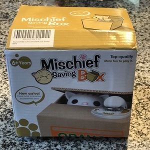 Kitty Mischief Saving Box